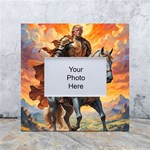 Heroic Trump Warrior in Golden Armor White Box Photo Frame 4  x 6 