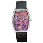 Pour with cat Barrel Style Metal Watch