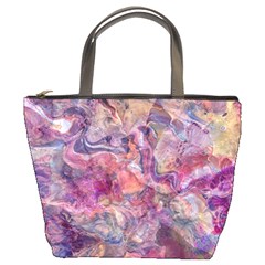 Pour with cat Bucket Bag from ArtsNow.com Front