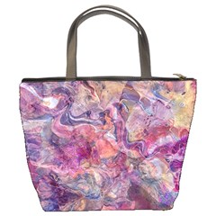 Pour with cat Bucket Bag from ArtsNow.com Back