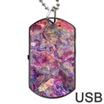 Pour with cat Dog Tag USB Flash (One Side)