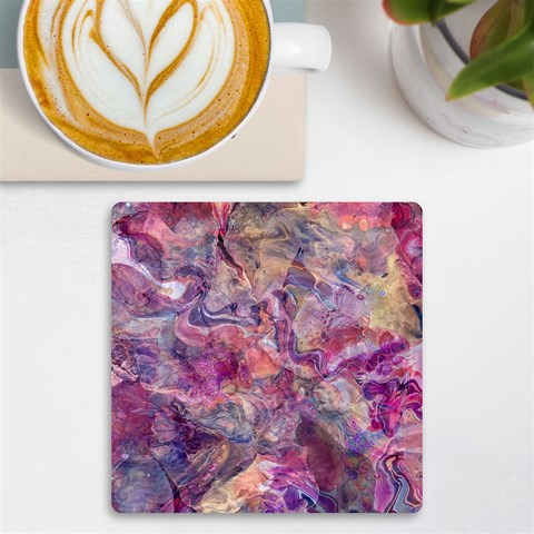 Pour with cat UV Print Square Tile Coaster  from ArtsNow.com Front