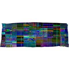 Glitch Chaos Print 25 x67  Body Pillow Case Dakimakura (Two Sides) from ArtsNow.com Front