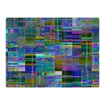 Glitch Chaos Print Two Sides Premium Plush Fleece Blanket (Mini)