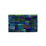 Glitch Chaos Print Cosmetic Bag (XS)