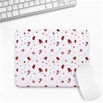 Christmas Xmas Holiday Pattern Background Small Mousepad