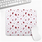 Christmas Xmas Holiday Pattern Background Large Mousepad