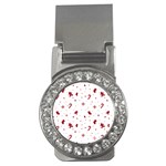 Christmas Xmas Holiday Pattern Background Money Clips (CZ) 