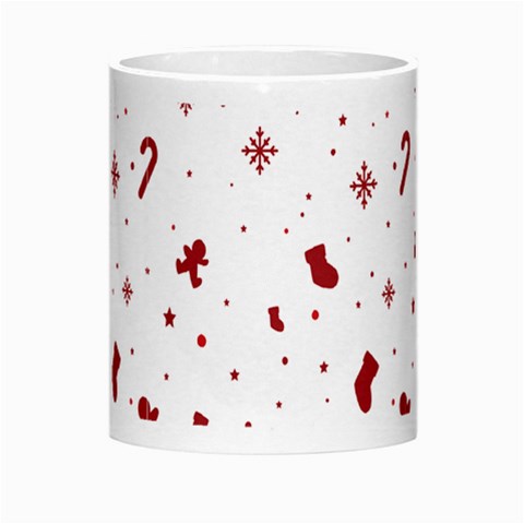 Christmas Xmas Holiday Pattern Background Morph Mug from ArtsNow.com Center