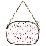 Christmas Xmas Holiday Pattern Background Chain Purse (One Side)