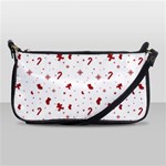 Christmas Xmas Holiday Pattern Background Shoulder Clutch Bag