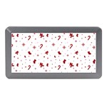 Christmas Xmas Holiday Pattern Background Memory Card Reader (Mini)