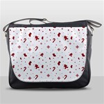 Christmas Xmas Holiday Pattern Background Messenger Bag