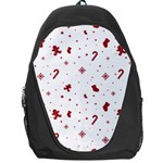 Christmas Xmas Holiday Pattern Background Backpack Bag