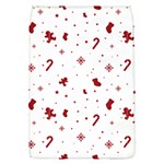 Christmas Xmas Holiday Pattern Background Removable Flap Cover (L)