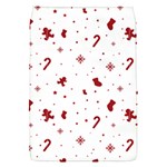 Christmas Xmas Holiday Pattern Background Removable Flap Cover (S)