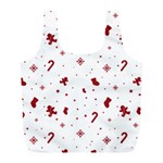 Christmas Xmas Holiday Pattern Background Full Print Recycle Bag (L)