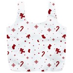 Christmas Xmas Holiday Pattern Background Full Print Recycle Bag (XL)