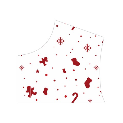 Christmas Xmas Holiday Pattern Background Women s Button Up Vest from ArtsNow.com Top Left