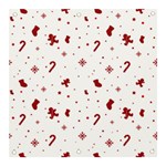 Christmas Xmas Holiday Pattern Background Banner and Sign 3  x 3 