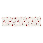 Christmas Xmas Holiday Pattern Background Banner and Sign 4  x 1 