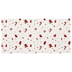 Christmas Xmas Holiday Pattern Background Banner and Sign 4  x 2 