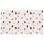 Christmas Xmas Holiday Pattern Background Banner and Sign 7  x 4 