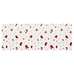 Christmas Xmas Holiday Pattern Background Banner and Sign 8  x 3 