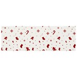 Christmas Xmas Holiday Pattern Background Banner and Sign 9  x 3 