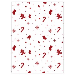 Christmas Xmas Holiday Pattern Background Playing Cards Single Design (Rectangle) with Custom Box from ArtsNow.com Card