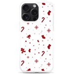 Christmas Xmas Holiday Pattern Background iPhone 15 Pro Max TPU UV Print Case