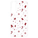 Christmas Xmas Holiday Pattern Background Samsung Galaxy S24 6.2 Inch TPU UV Case