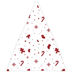 Christmas Xmas Holiday Pattern Background Automatic Folding Umbrella with Case (Medium) from ArtsNow.com 17.22 x19.95  Umbrella - 4