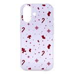 Christmas Xmas Holiday Pattern Background iPhone 16 TPU UV Print Case