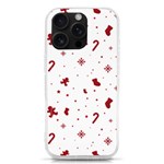 Christmas Xmas Holiday Pattern Background iPhone 16 Pro TPU UV Print Case