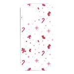 Christmas Xmas Holiday Pattern Background iPhone 16 Black UV Print PC Hardshell Case