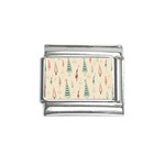 Trees Christmas Holiday Pattern Italian Charm (9mm)