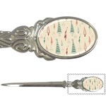 Trees Christmas Holiday Pattern Letter Opener