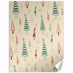 Trees Christmas Holiday Pattern Canvas 12  x 16 