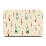 Trees Christmas Holiday Pattern Plate Mats