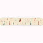 Trees Christmas Holiday Pattern Small Bar Mat