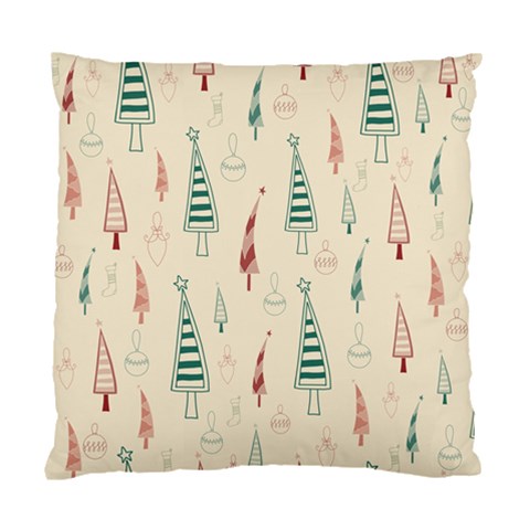 Trees Christmas Holiday Pattern Standard Cushion Case (One Side) from ArtsNow.com Front