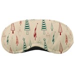 Trees Christmas Holiday Pattern Sleep Mask