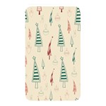 Trees Christmas Holiday Pattern Memory Card Reader (Rectangular)