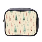 Trees Christmas Holiday Pattern Mini Toiletries Bag (Two Sides)