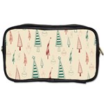 Trees Christmas Holiday Pattern Toiletries Bag (Two Sides)