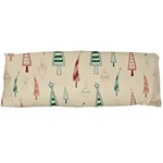 Trees Christmas Holiday Pattern One Side Body Pillow Cases