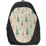 Trees Christmas Holiday Pattern Backpack Bag