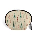 Trees Christmas Holiday Pattern Accessory Pouch (Small)