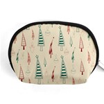 Trees Christmas Holiday Pattern Accessory Pouch (Medium)